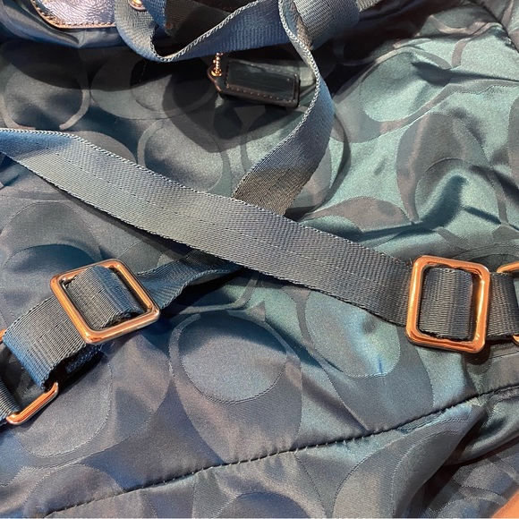 Coach foldable backpack and crossbody. VGUC - Picture 11 of 13